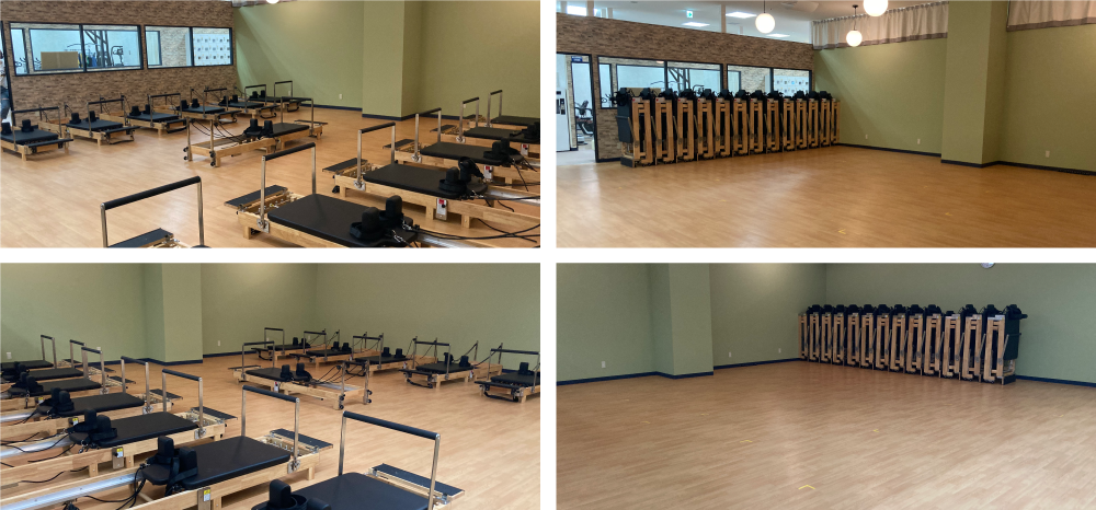 ピラティスリフォーマー導入後