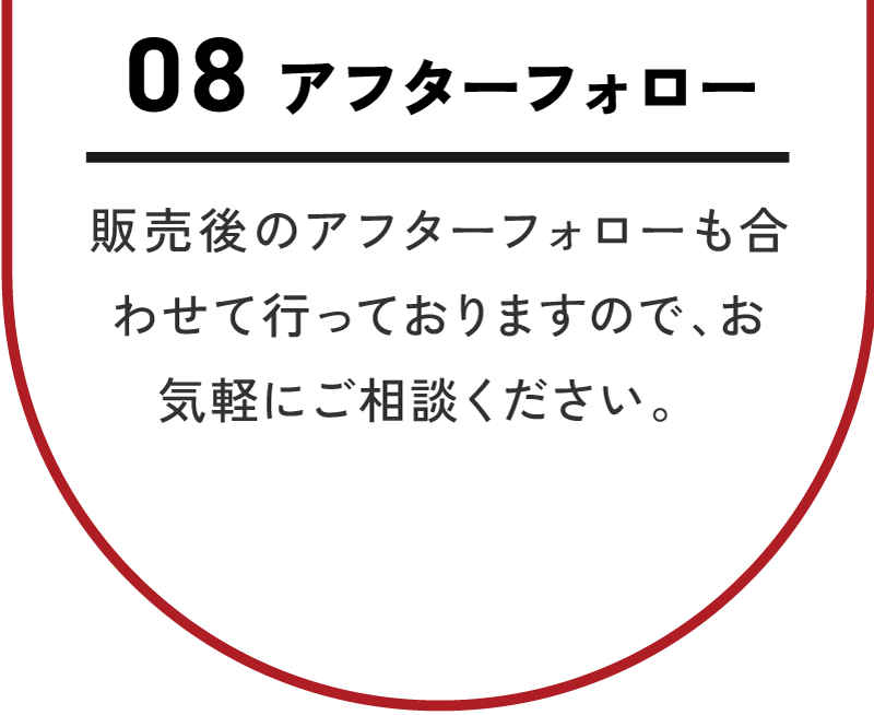 アフターフォロー/お客様が作りたいもの、ご意見を伺いながら、売上を最大化させる商品企画をご提案します。